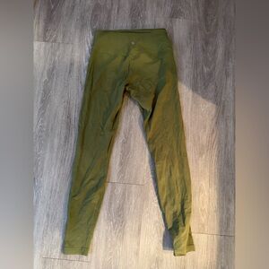 Lululemon Olive Green Leggings